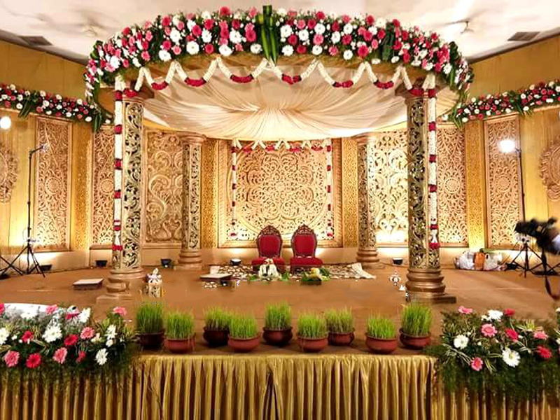 Stage Flower Decorations